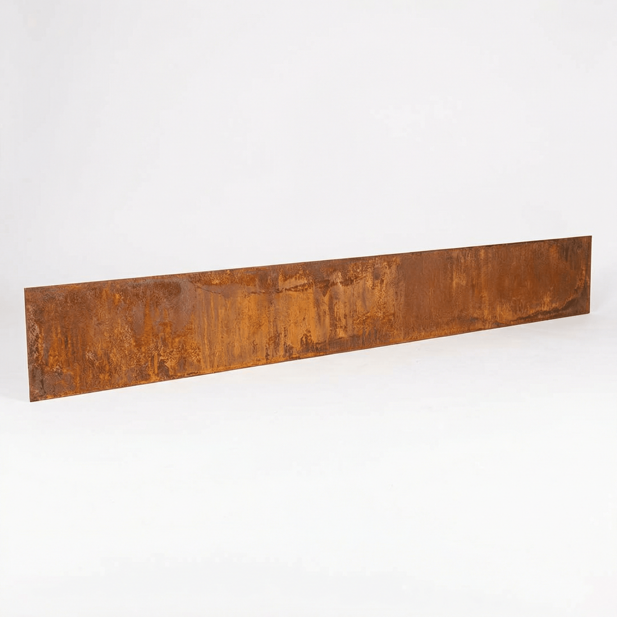 Rigid Corten Steel Garden Edging 6mm x 2.4m