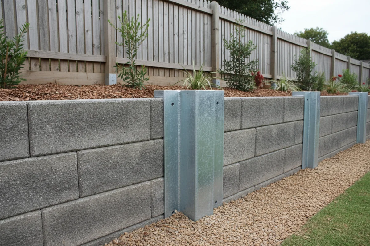 90 Degree Corner Galvanised Steel Joiner Post 150 Series