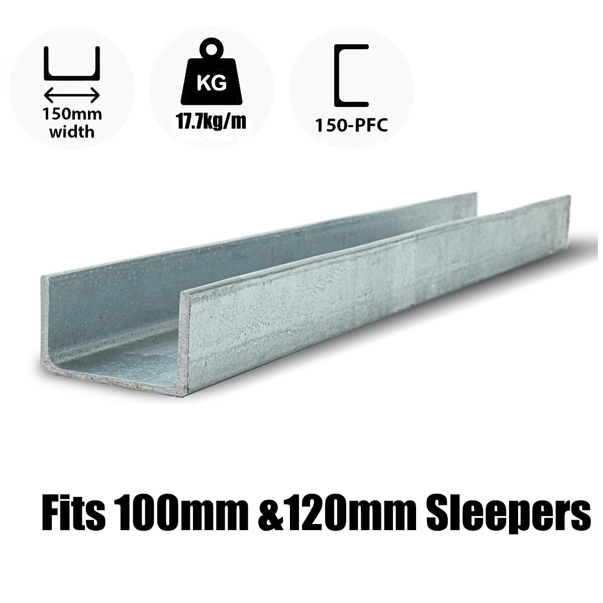 Retaining Wall Steel C Section 150PFC