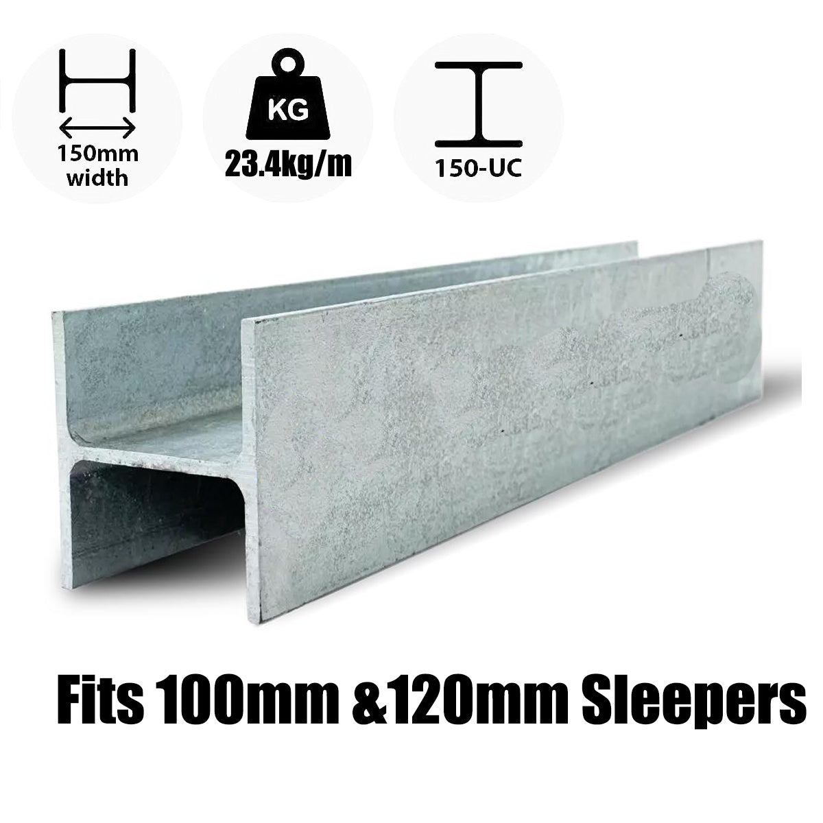 Retaining Wall Steel H Section 150UC23
