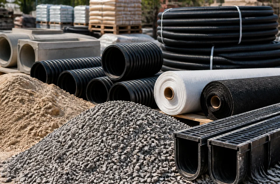 Drainage and prep