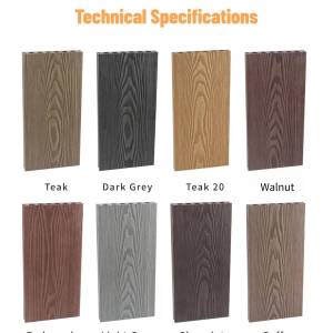 3D Embossed Premium Composite Decking 5.4 m - BuildBarn Melbourne.