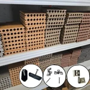 Installed decking material reference