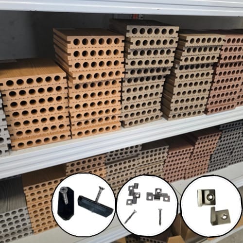 3D Embossed Premium Composite Decking 5.4 m - BuildBarn Melbourne.