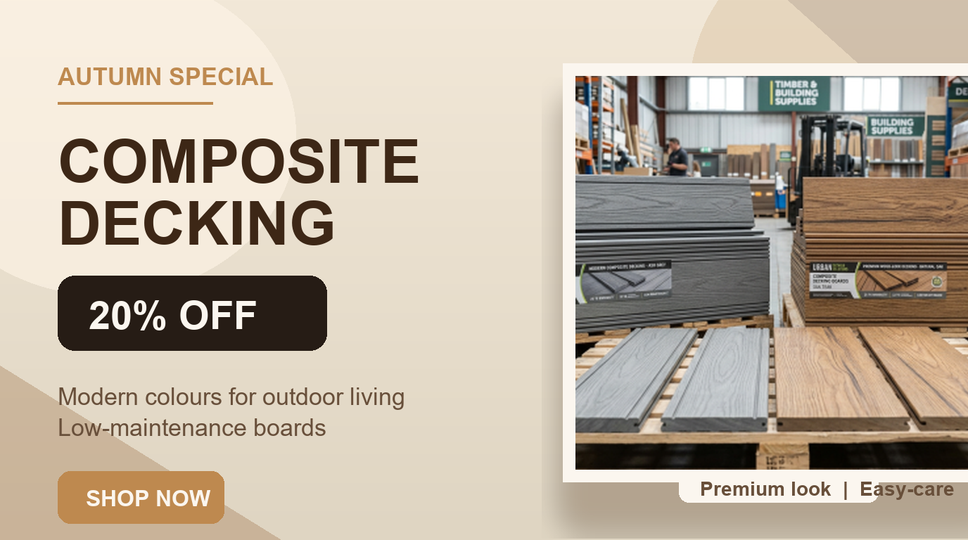 BuildBarn composite decking promotion